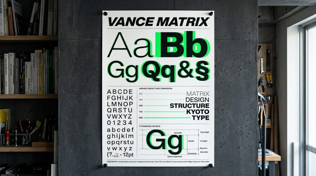 Case Typography Vance